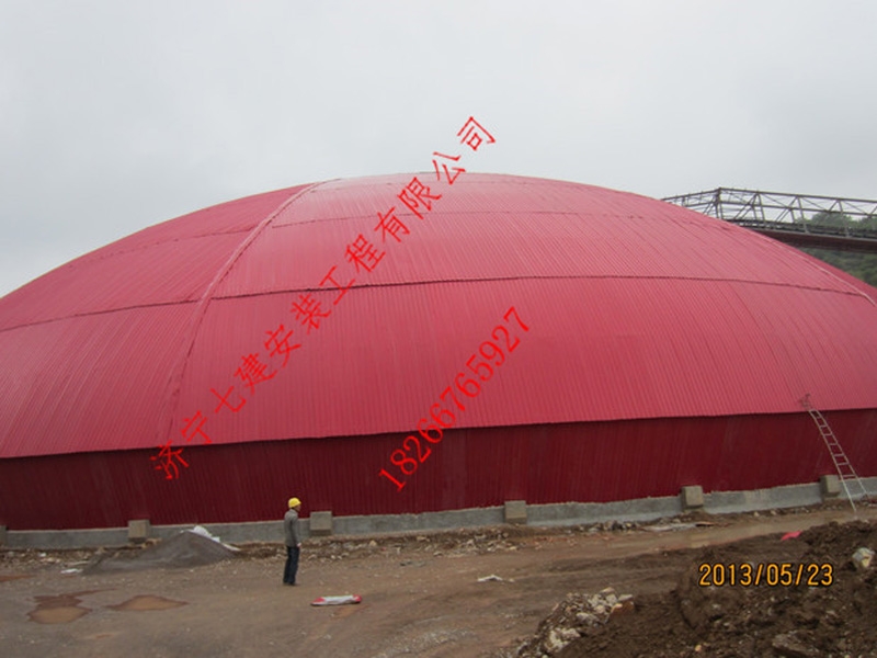 中阳水泥厂网架工程
