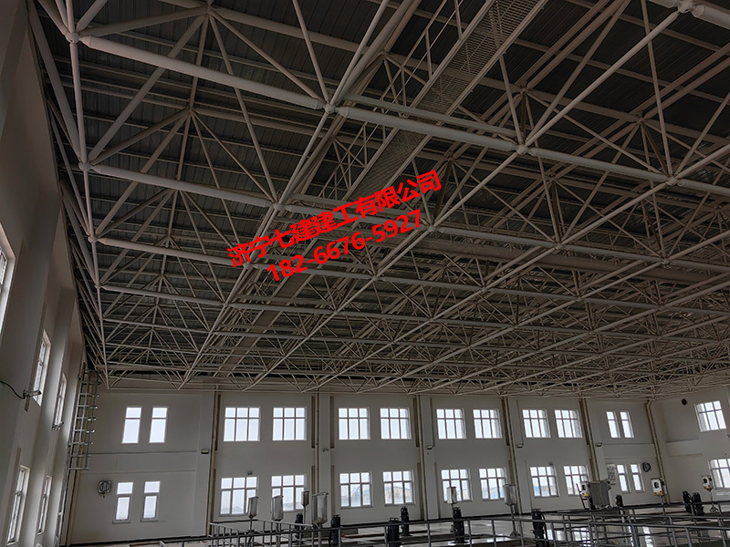 河北卢龙水厂网架工程