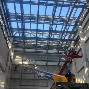 德州理工学院音乐厅钢结构工程