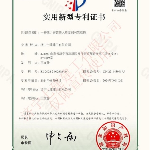 一种便于安装的大跨度钢网架结构
