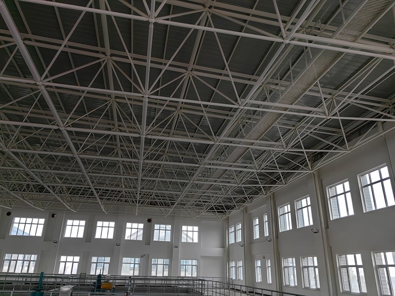 河北卢龙水厂网架工程