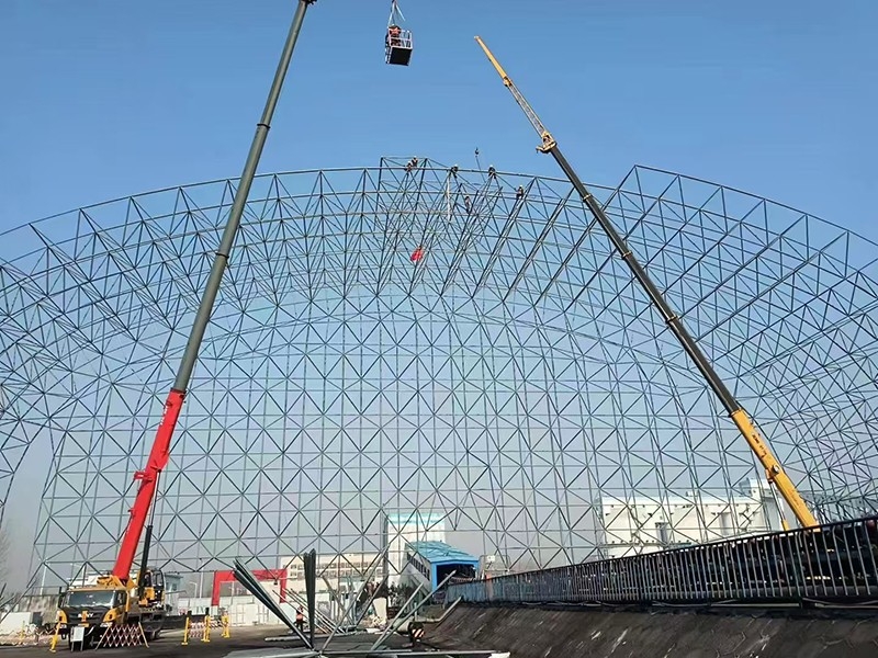 中阳水泥网架设计施工