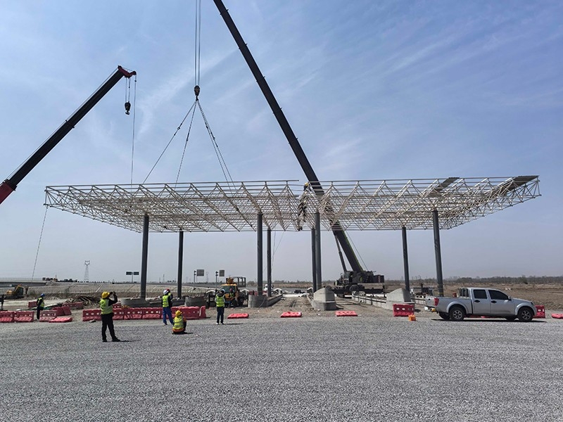 收费站网架工程