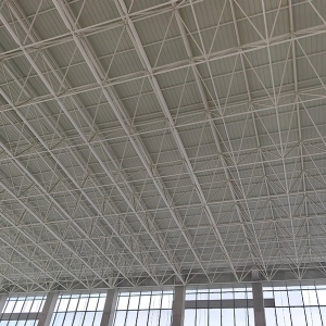 济南众彩乒羽馆网架