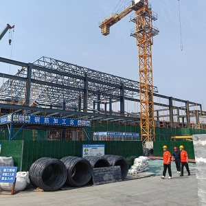 网架施工现场